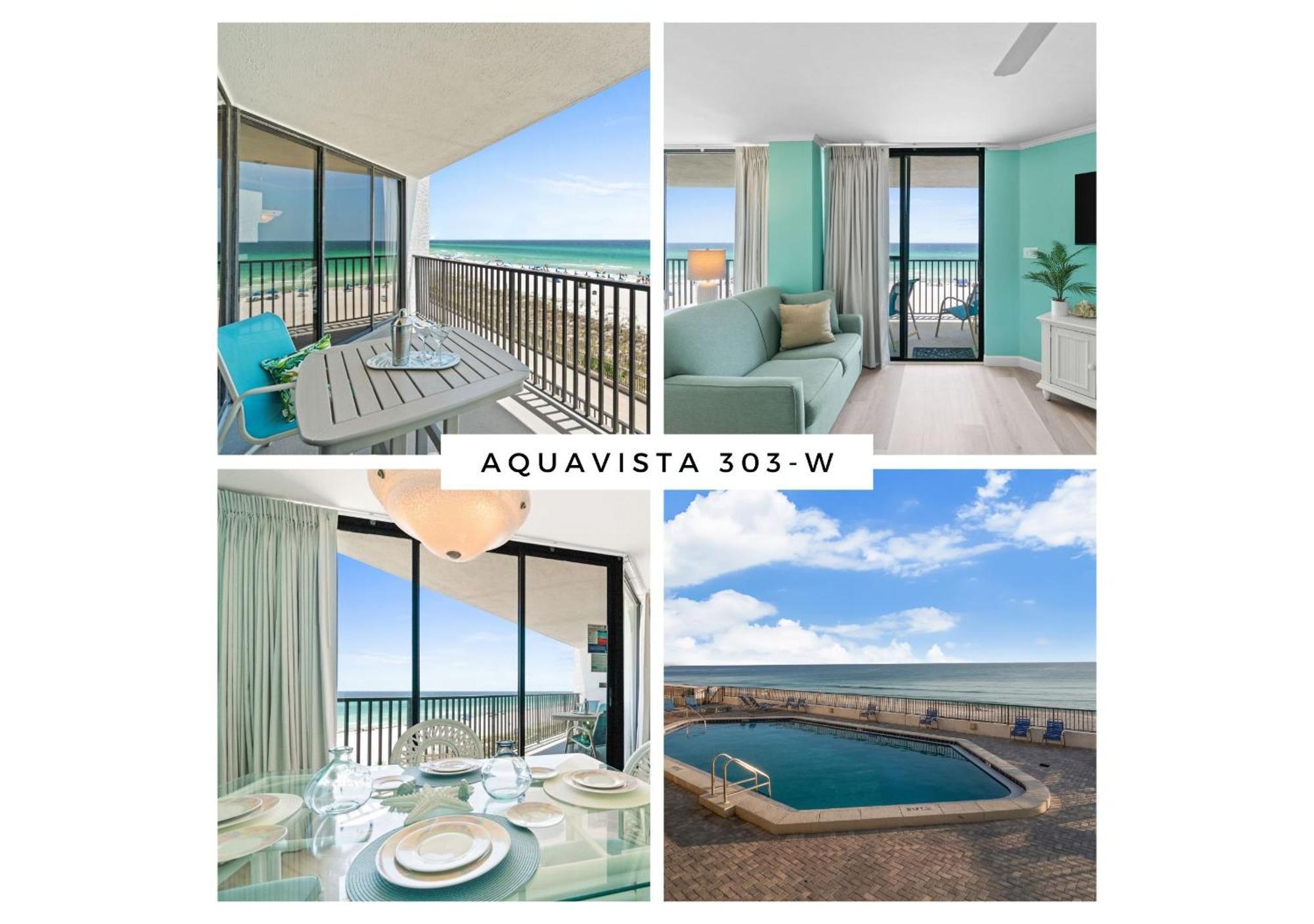 Aquavista Condominiums #303-W By Book That Condo Panama City Beach Exterior photo